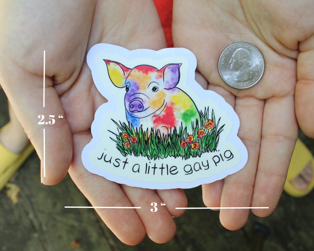 Rally Pig Young Magazine Sticker – 2-Pack Die Cut Decal – JDM Vinyl – WarlordOne