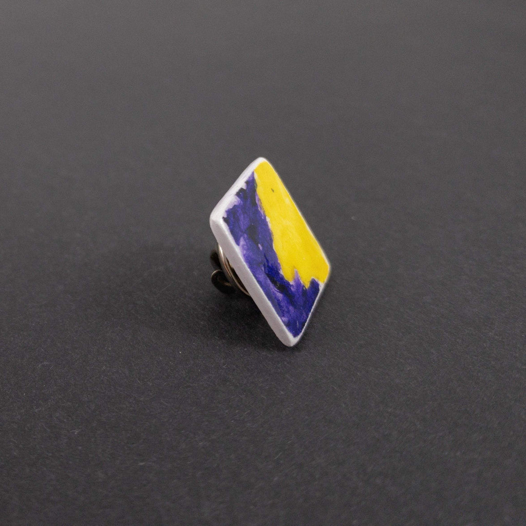 Mysterious Intersex Pride Lapel Pin